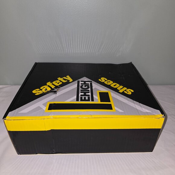 Lehigh Safety Steel Toe Work Boots 5030; Men's 9.5D, Tan, New in Box - Picture 9 of 10